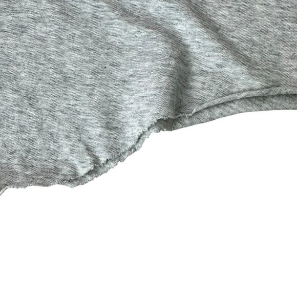 Frank & Eileen Lab Tee Tank Top Gray Raw Asymetrical Hem 100% Cotton Minimalist - Picture 3 of 7